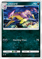 Liepard Eevee Grove Card List