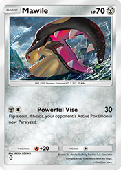 Mawile Eevee Grove Card List