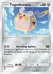 Togedemaru Eevee Grove Card List