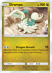 Drampa Eevee Grove Card List