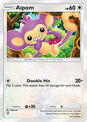 Aipom Eevee Grove Card List