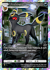 Umbreon Eevee Grove Card List