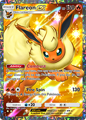Flareon EX Eevee Grove Card List