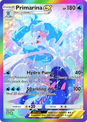 Primarina EX Eevee Grove Card List