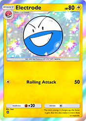 Electrode Eevee Grove Card List