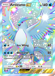 Articuno EX Eevee Grove Card List