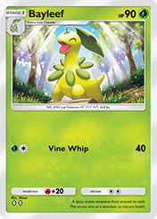 Bayleef Wisdom of Sea and Sky Card List