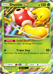 Shuckle EX Deluxe Pack EX Card List