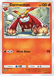 Darmanitan Wisdom of Sea and Sky Card List