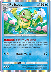 Politoed Wisdom of Sea and Sky Card List