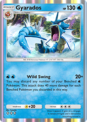 Gyarados Wisdom of Sea and Sky Card List