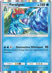 Feraligatr Wisdom of Sea and Sky Card List