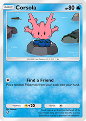 Corsola Wisdom of Sea and Sky Card List