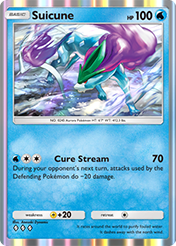 Suicune Wisdom of Sea and Sky Card List