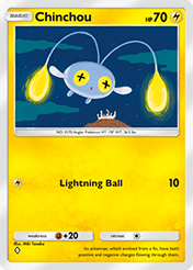 Chinchou Deluxe Pack EX Card List