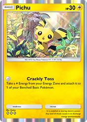 Pichu Wisdom of Sea and Sky Card List