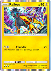 Raikou Wisdom of Sea and Sky Card List