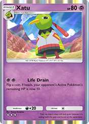 Xatu Wisdom of Sea and Sky Card List