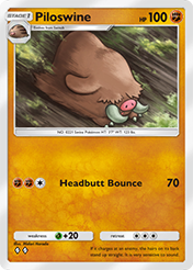 Piloswine Wisdom of Sea and Sky Card List
