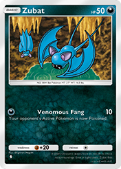 Zubat Wisdom of Sea and Sky Card List