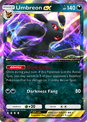 Umbreon EX Deluxe Pack EX Card List