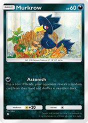 Murkrow Wisdom of Sea and Sky Card List
