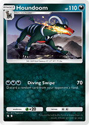 Houndoom Wisdom of Sea and Sky Card List