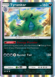 Tyranitar Wisdom of Sea and Sky Card List