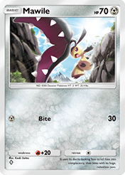 Mawile Wisdom of Sea and Sky Card List