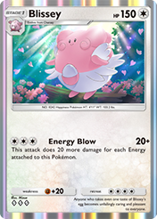 Blissey Wisdom of Sea and Sky Card List