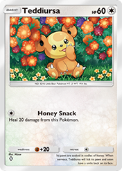 Teddiursa Wisdom of Sea and Sky Card List