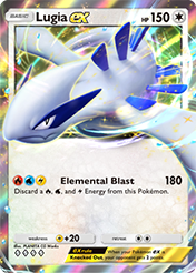 Lugia EX Deluxe Pack EX Card List