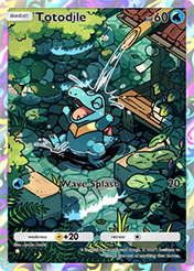 Totodile Wisdom of Sea and Sky Card List