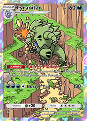 Tyranitar Wisdom of Sea and Sky Card List