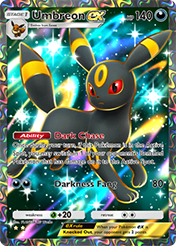 Umbreon EX Wisdom of Sea and Sky Card List