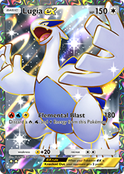 Lugia EX Wisdom of Sea and Sky Card List