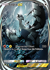 Lugia EX Wisdom of Sea and Sky Card List