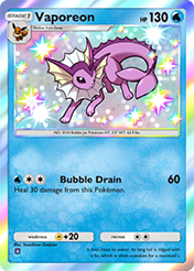Vaporeon Wisdom of Sea and Sky Card List