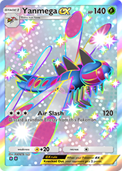 Yanmega EX Wisdom of Sea and Sky Card List