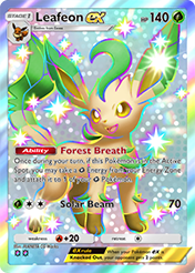 Leafeon EX Wisdom of Sea and Sky Card List