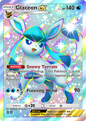 Glaceon EX Wisdom of Sea and Sky Card List