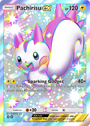 Pachirisu EX Wisdom of Sea and Sky Card List