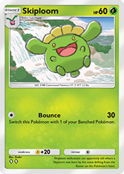 Skiploom Secluded Springs Card List