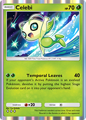 Celebi Secluded Springs Card List
