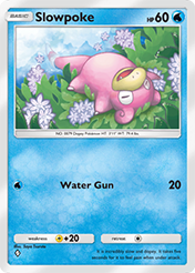 Slowpoke Secluded Springs Card List