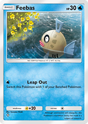 Feebas Secluded Springs Card List