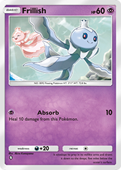 Frillish Secluded Springs Card List