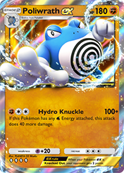 Poliwrath EX Secluded Springs Card List