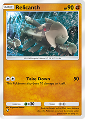 Relicanth Secluded Springs Card List