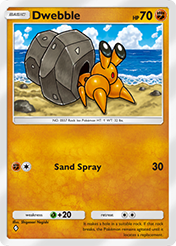 Dwebble Secluded Springs Card List